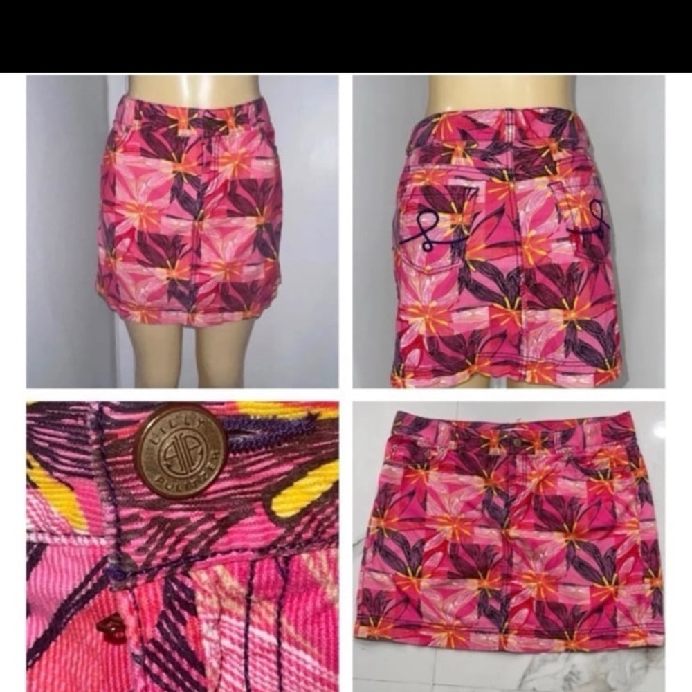 Floral Pink Skirt